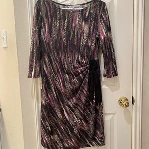 Wrap style dress